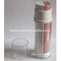 Double Pump Bottle Plastic Airless Bottle 40ml (FB-02-B40)